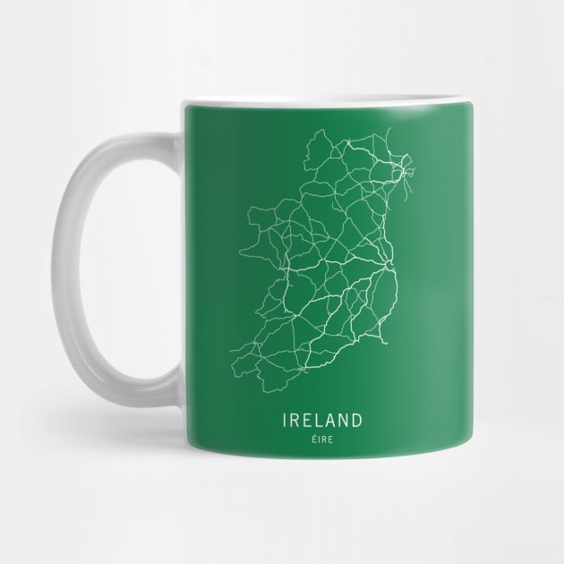 Ireland Road Map by ClarkStreetPress